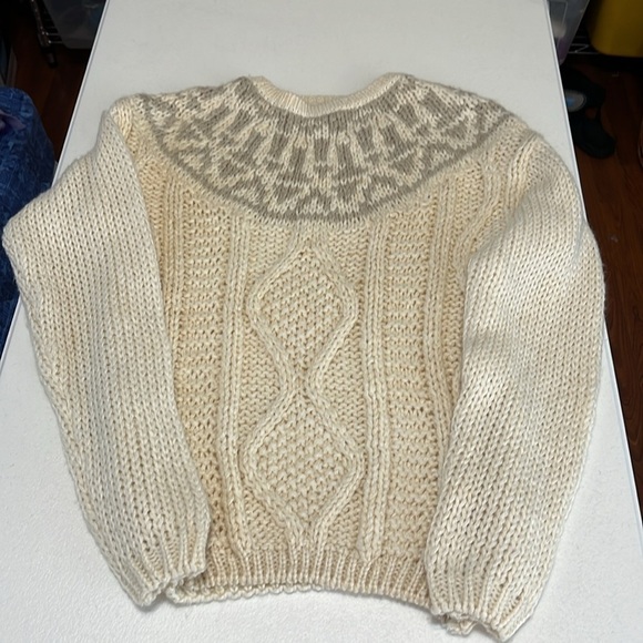David Benjamin DB Sport Fair Isle Finshermans Knit Vintage Sz S - Picture 3 of 9